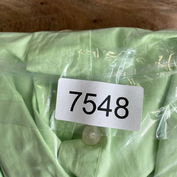 Vineyard Vines Shirt Men's XL Lime Green Slim Tucker Whale Button Down Preppy - Picture 11 of 11